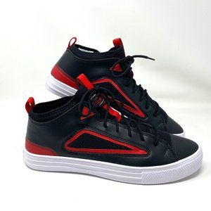 🌿Sale🌿 CONVERSE Men Size CTAS Ultra Mid Digital Terrain Black Red Mesh 170146C